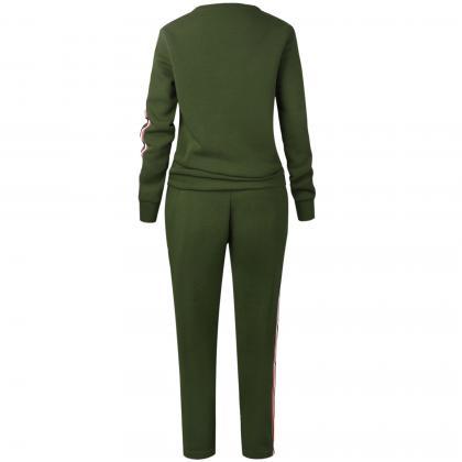 Women Tracksuit Casual Long Sleeve ..