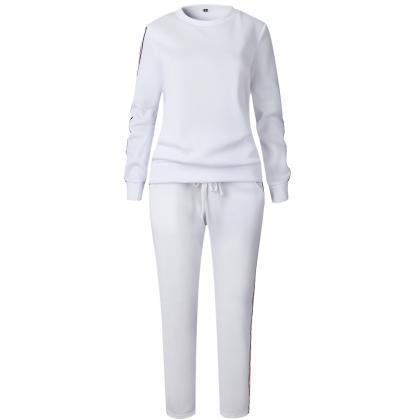 Women Tracksuit Casual Long Sleeve ..