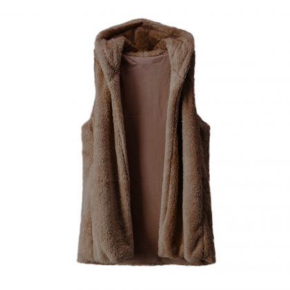 Women Fleece Waistcoat Winter Warm ..