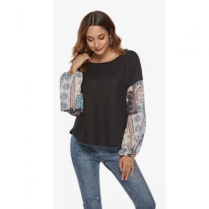 Women Knitted Sweater Autumn Long L..