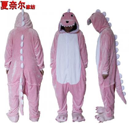  Flannel dinosaur cute cartoon neut..