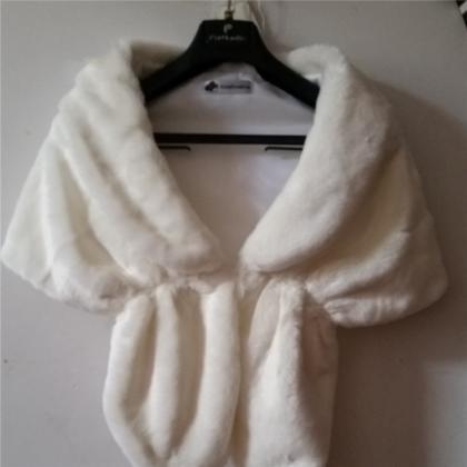 Women Imitation Mink Fur Fur Cape Vest Ladies..