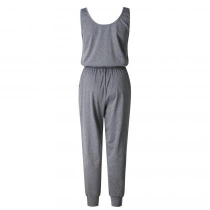 Arrival Sexy Women Solid Casual Jumpsuits Pockets..
