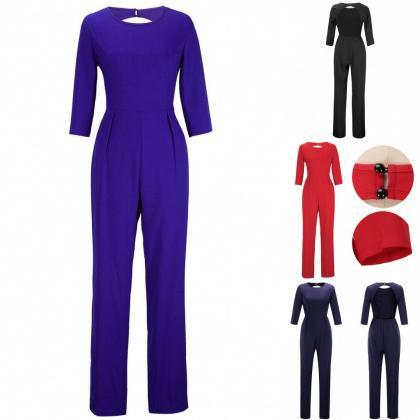Women Jumpsuit Elegant Overalls Sex..