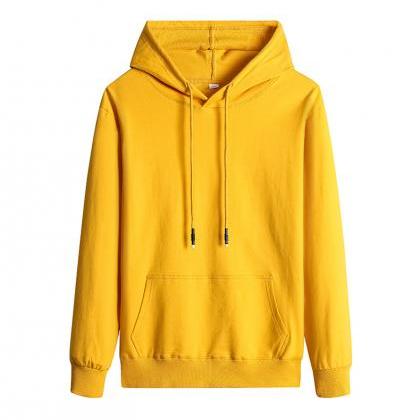  Women/Men Hooded Solid Sweatshirt ..