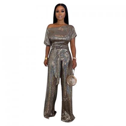  Women Banquet Evening Dress Autumn..