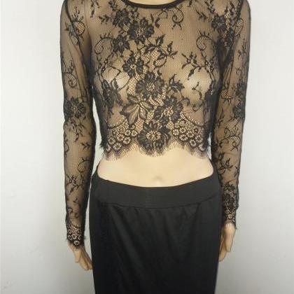  Goth Sexy Lace Tops Gothic Women B..