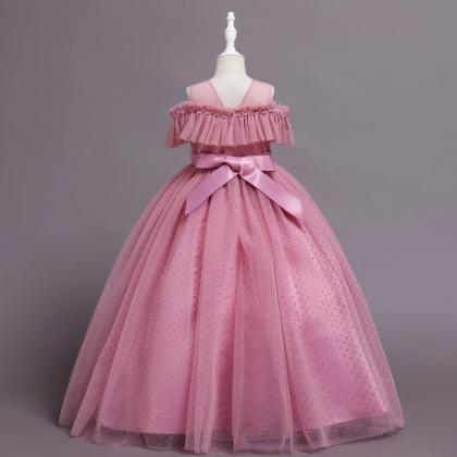 Flower Girl Wedding Banquet Lace Lo..