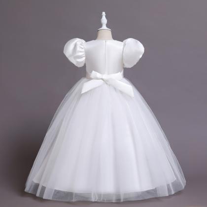  Flower Girl Wedding Banquet Lace L..