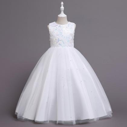  Flower Girl Wedding dress,Banquet ..