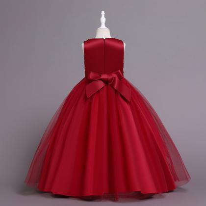  Flower Girl Wedding dress,Banquet ..