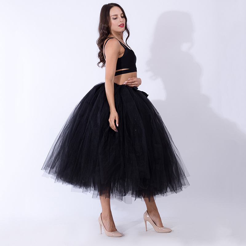 long black tutu skirt