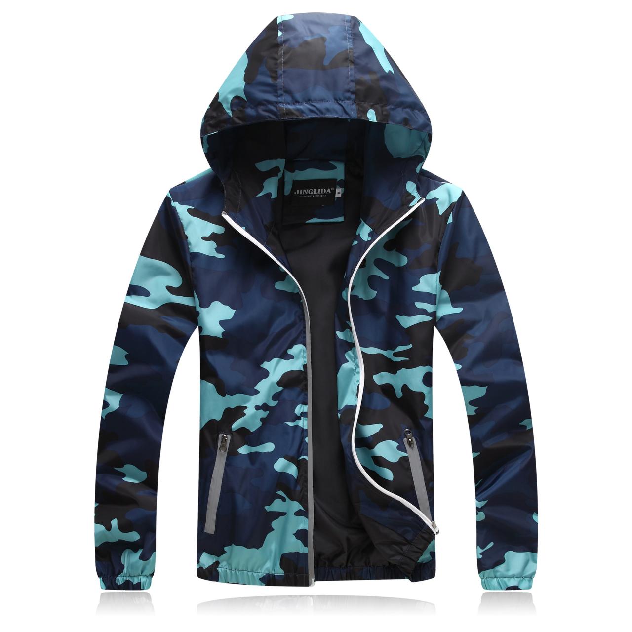 women's spring camo jacket