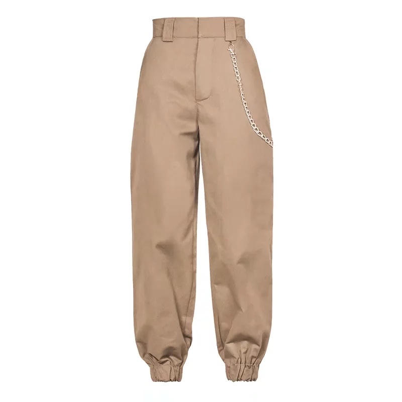 cargo pants with chain womens