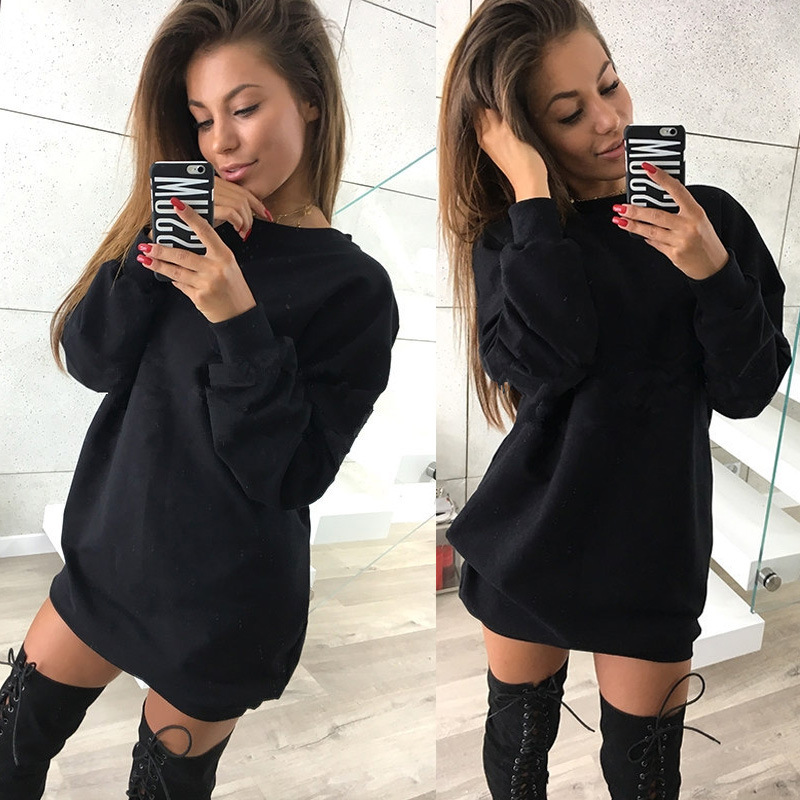 hoodie mini dress