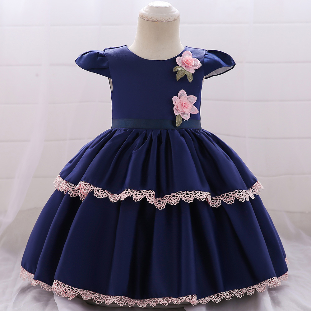 navy blue baby dress