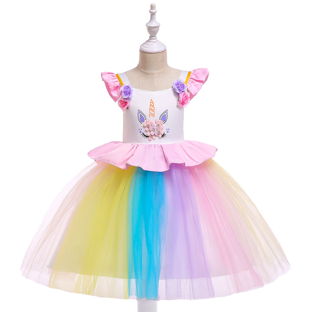 unicorn gown for kids