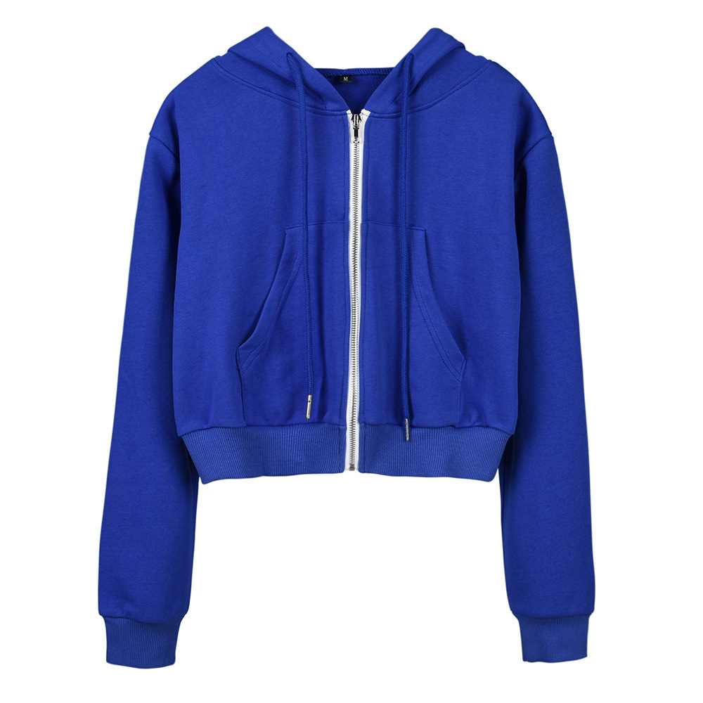 royal blue zip up