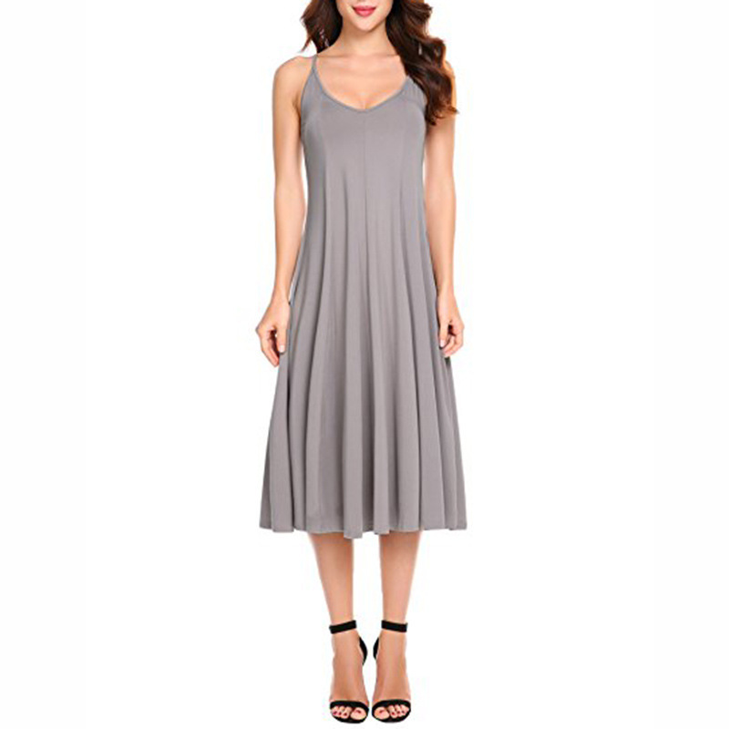 gray sundress