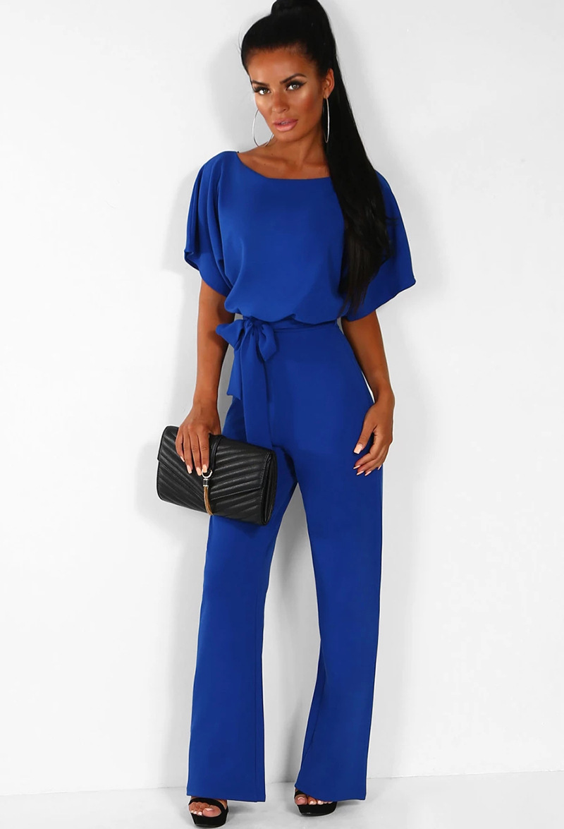 royal blue womens jumpsuit