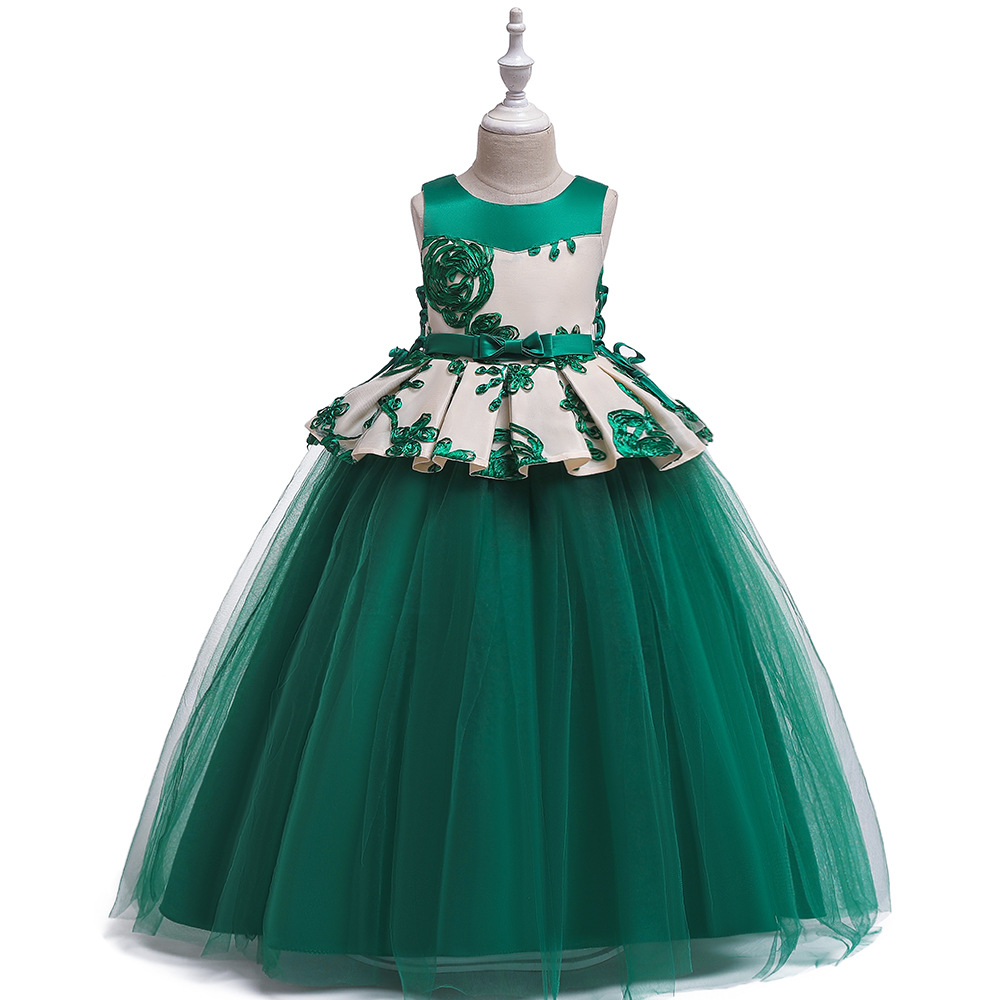 green long frock
