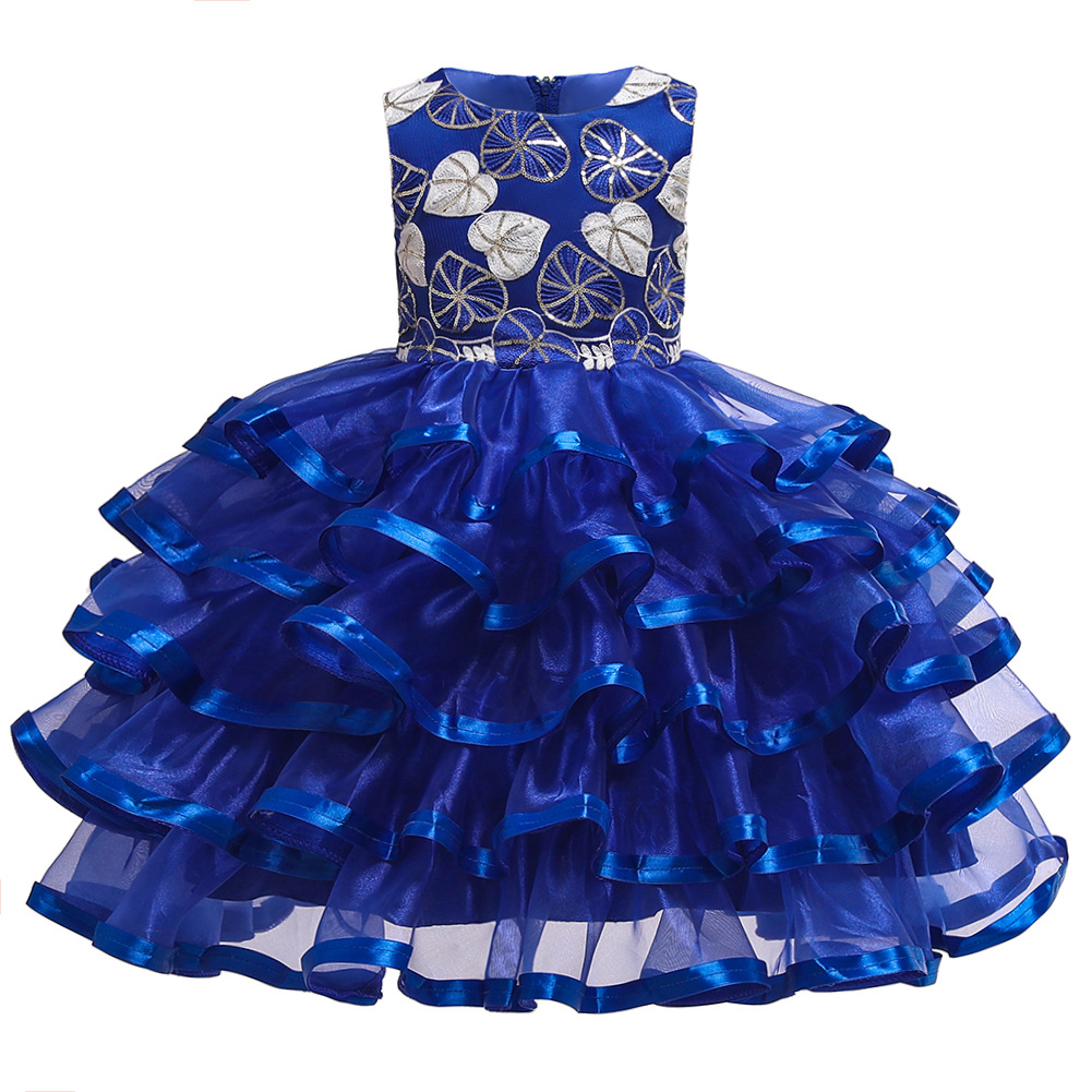 royal blue princess dress