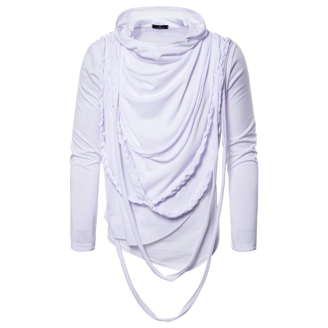 New Fashion Spring Autumn Winter Clothing Trend Long-sleeved Pullovers Men T Shirt Tops white