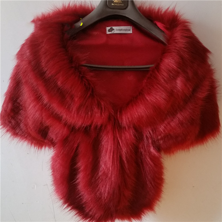 Women Imitation Mink Fur Fur Cape Vest Ladies Jacket Lapels Shawl