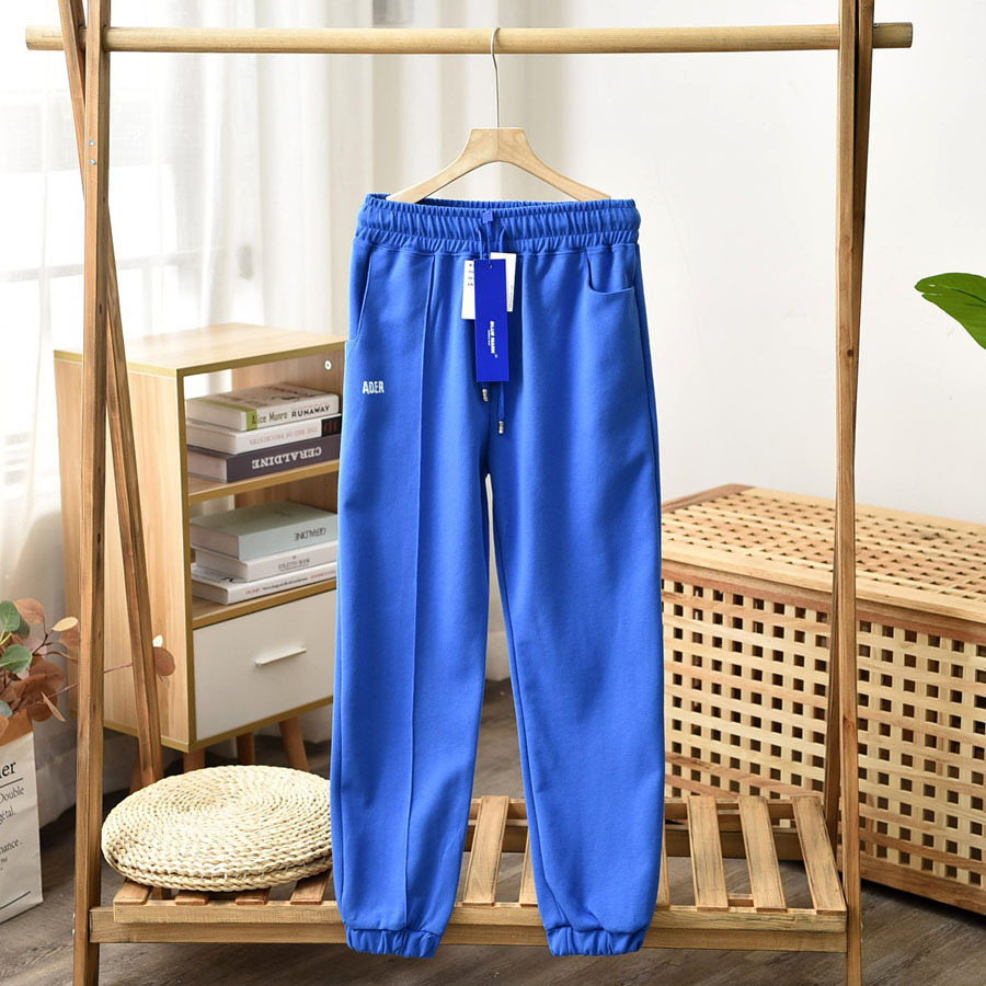 2021Men Women Pants solid High Quality Elastic waist Logo Sweatpants Trousers