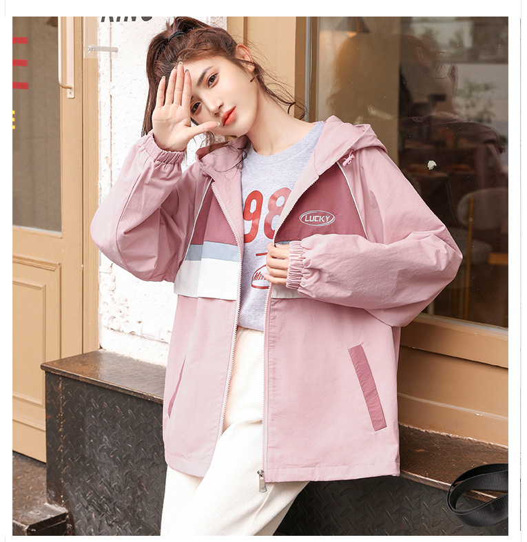  Autumn New Loose Wind College High School Student Girl Clothing 