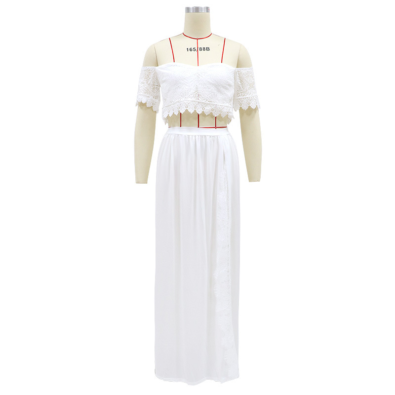 Sexy Suit Women Two Piece Set Beach Summer Hot Top + Skirt Suit
