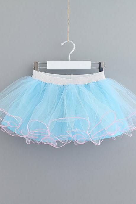 Spring Girl Net Tutu Skirt Children&amp;#039;s Skirt Skirt Princess Skirt Girls Skirts