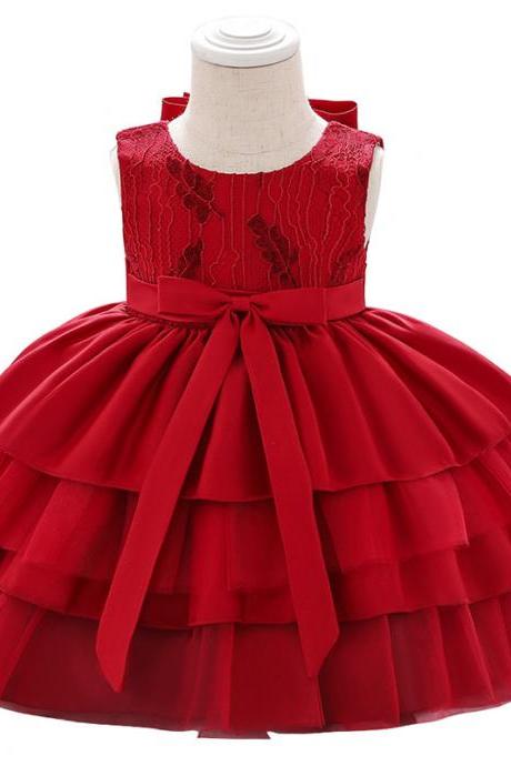  2020 Summer Easter Baby Girl Dress Baptism Backless Princess Child Gowns 1st Birthdays Dresses Clothes