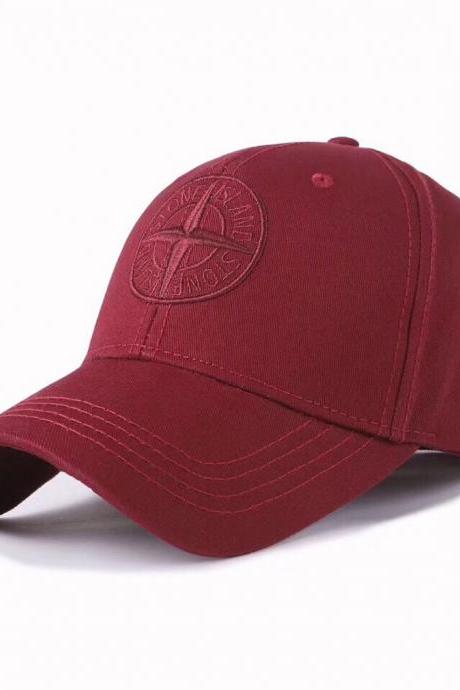 Unisex Women Mens Stone Island Logo Baseball Hat Cap Adjustable Cap Hat Golf Cap