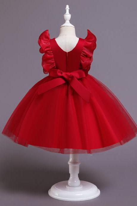 Summer Flower Girls Princess Tutu Dress Kids Children Halloween Horse Cosplay Costume Party Dresses