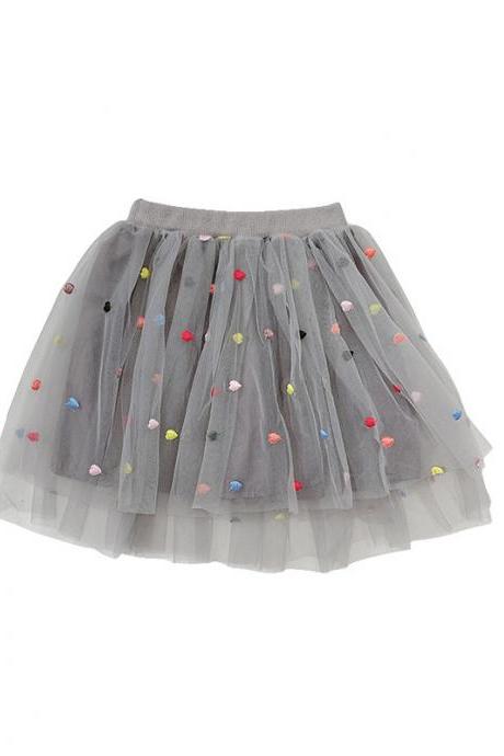  Girl skirts new autumn spring models small medium-sized children's baby princess skirt 