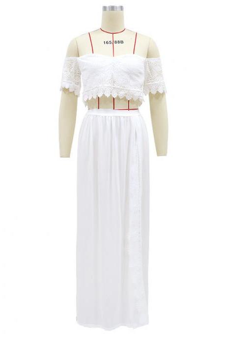 Sexy suit women two piece set New Beach Summer Hot top + skirt suit