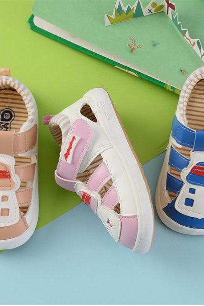 Summer baby shoes 9-18 months baby toddler shoes men and women soft bottom non-slip sandals breathable children's shoes