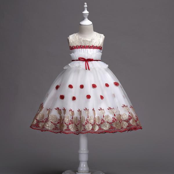 white and wine flower girl dresses