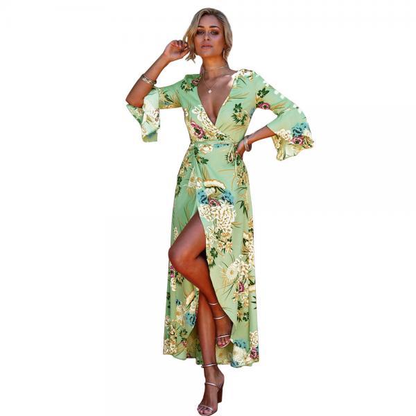 Women Floral Printed Maxi ..