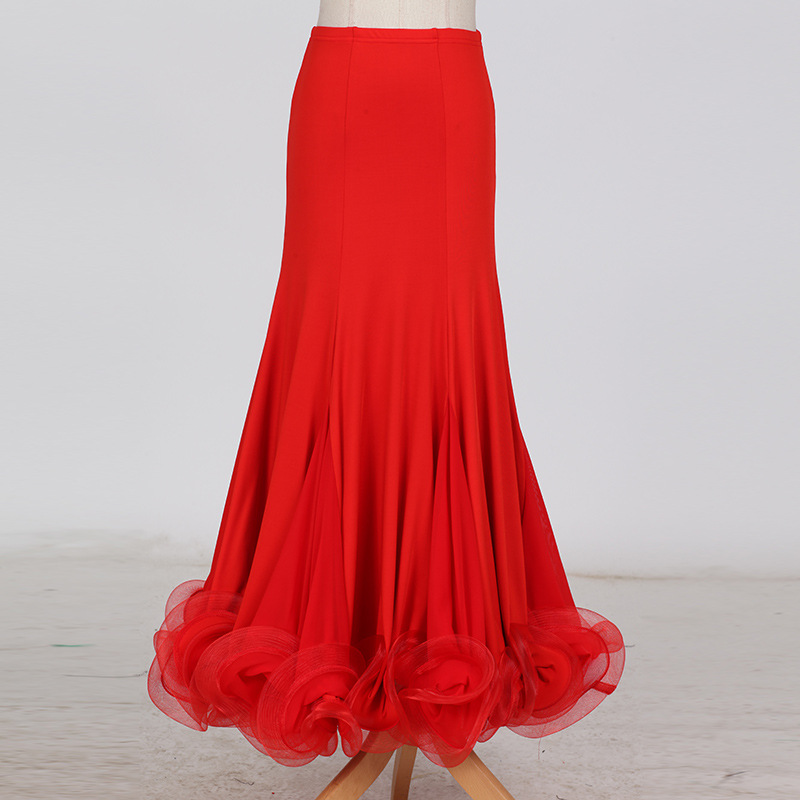 red tango skirt