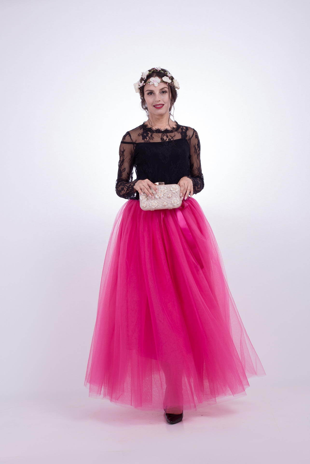 hot pink tutu dress womens