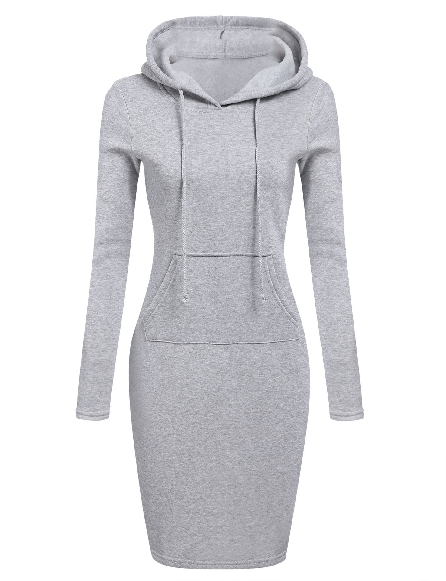 long sleeve hoodie dress