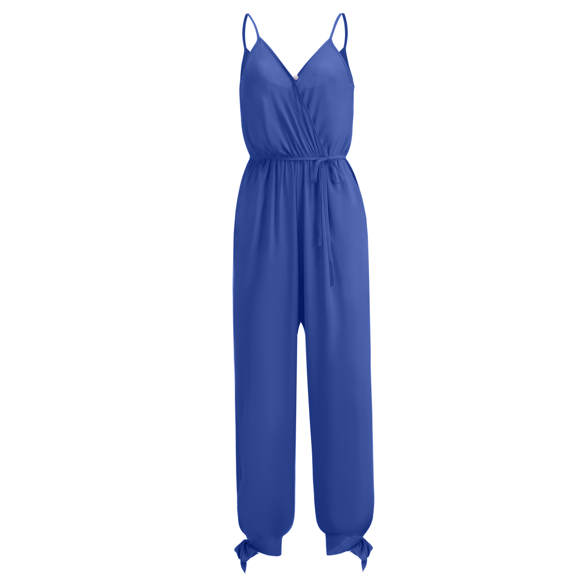 spaghetti strap pants jumpsuit